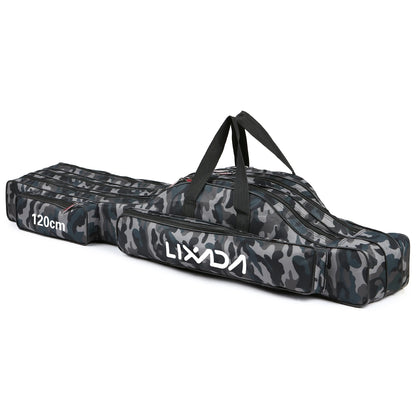 Folding Rod Carry Case Fishing Storage Bag