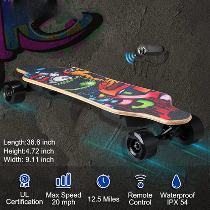 Electric Longboard Suitable for Adults and Teenagers