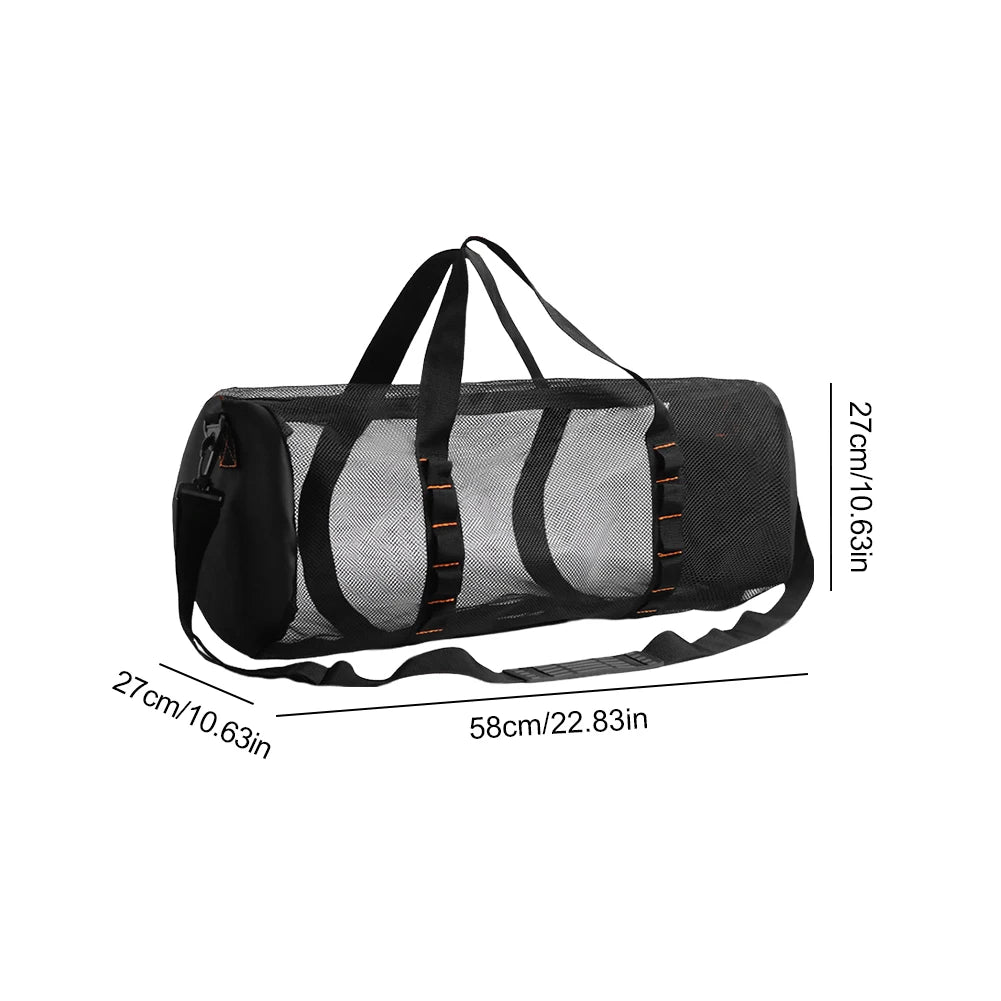 Mesh Diving Scuba Swimming Surfing Snorkeling Bag