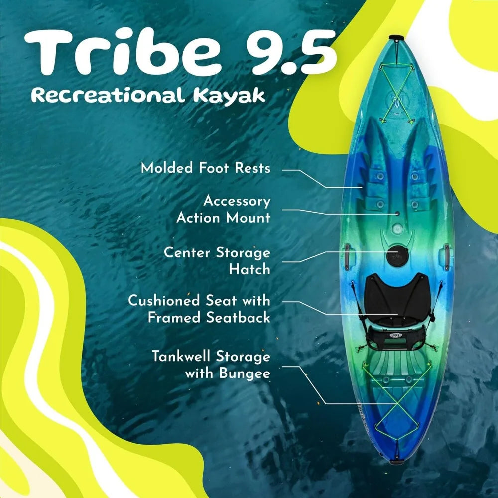 Sit on top Recreational Kayak 9' 5"