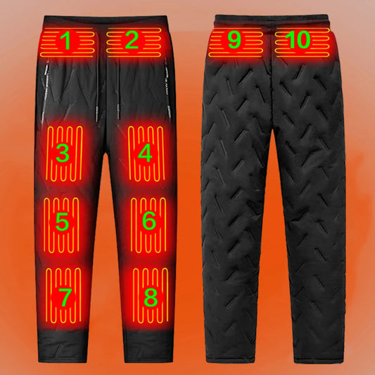 Unisex Winter Pants With10 Heated Zones