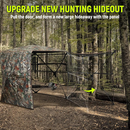 Pop Up Ground Blind with Carrying Bag