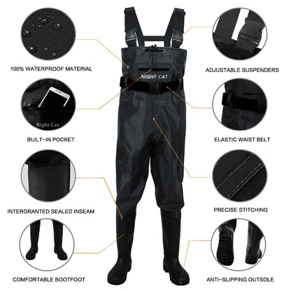 Waterproof Breathable And Comfortable Waders For Men