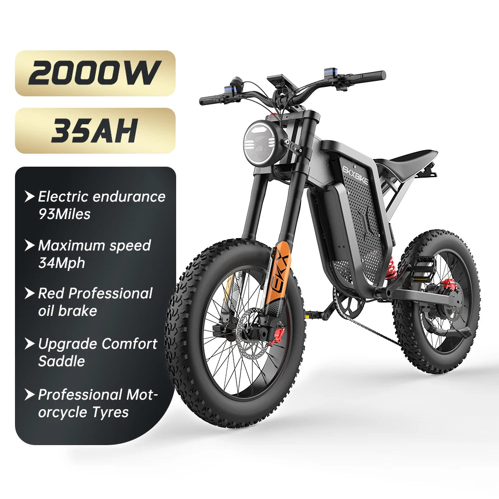 Off Road Electric 2000W Dirt Bike