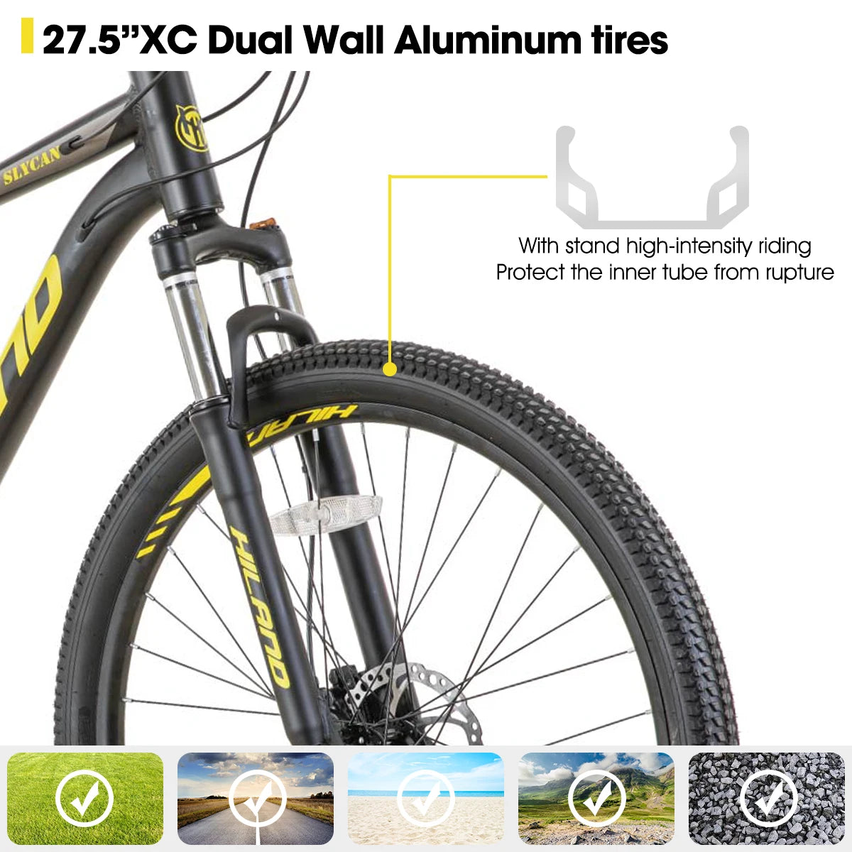 21 Speed Aluminum Mountain Bike