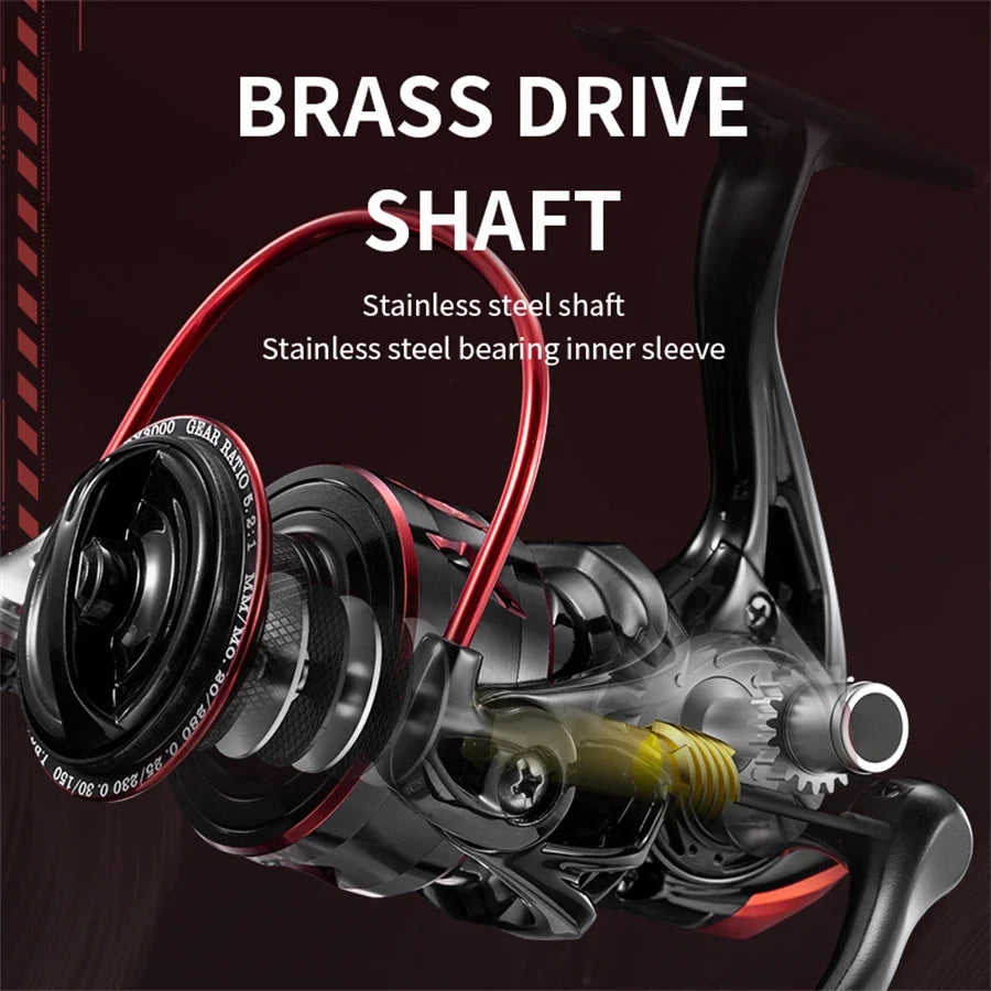 Ultralight Metal Saltwater Or Freshwater Reel